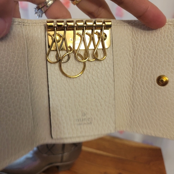 Authentic Gucci Marmont 6-Rings Key Case - Picture 10 of 13